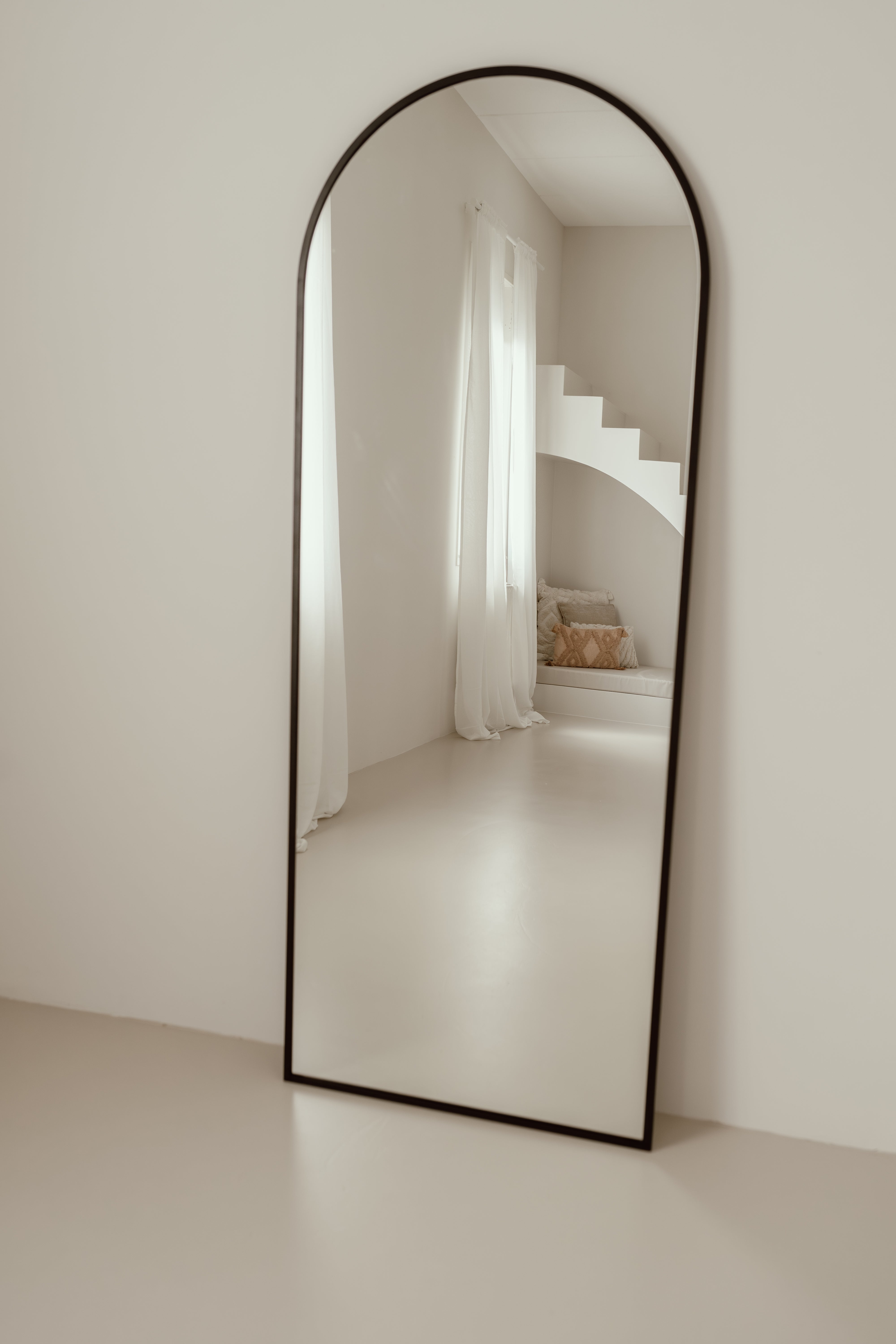 Staande spiegel 180x70 zwart