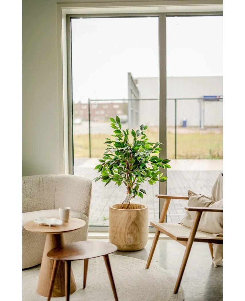 Kunstig Ficusplante Grøn 120 cm