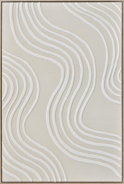 3D vægdekoration 83x123 cm – Waves 2
