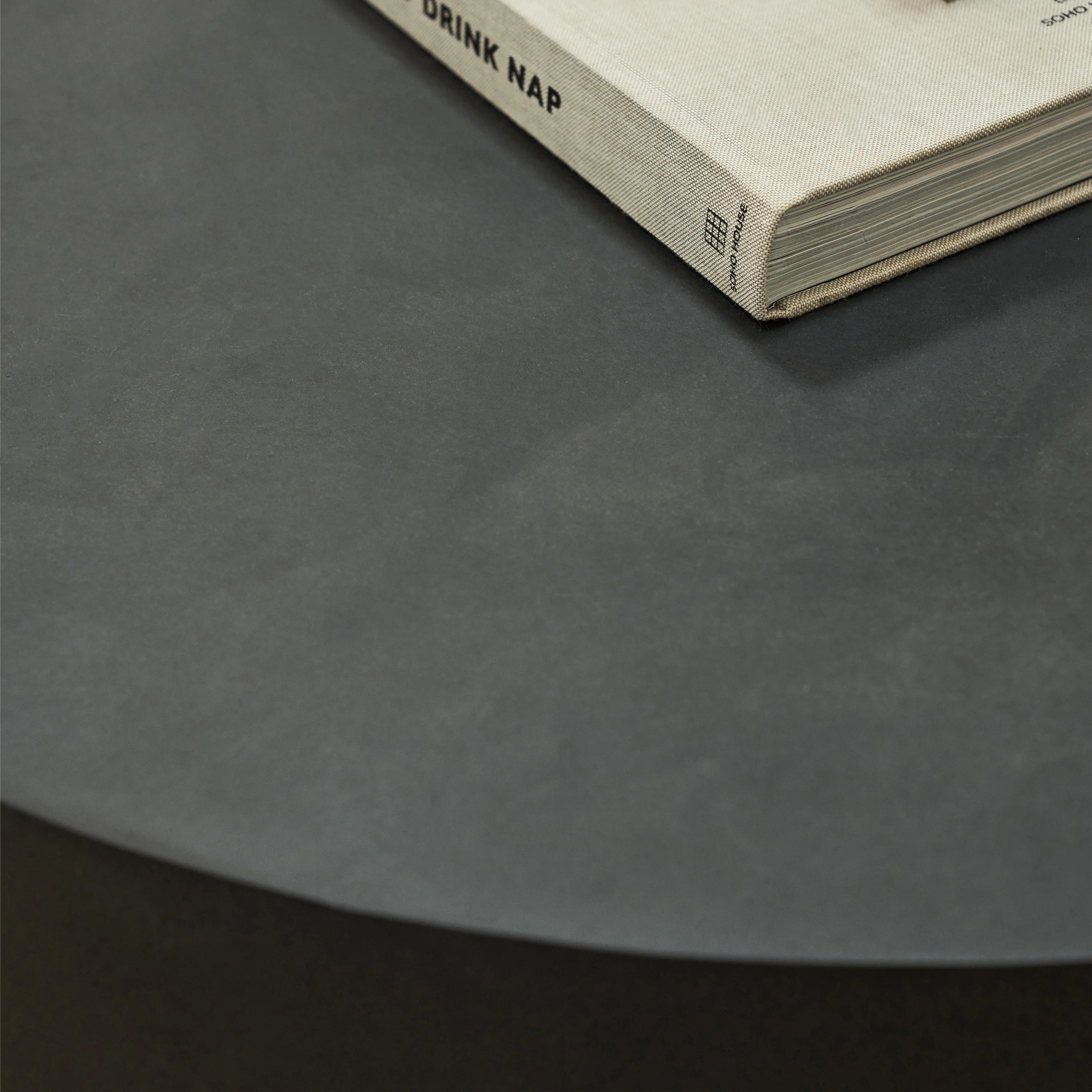 Minimalistisch Betonnen Salontafel Groot Zwart