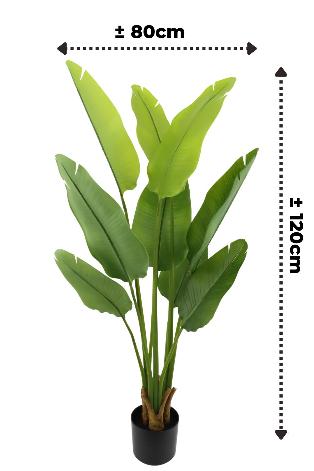 Kunstig plante – Strelitzia 120 cm
