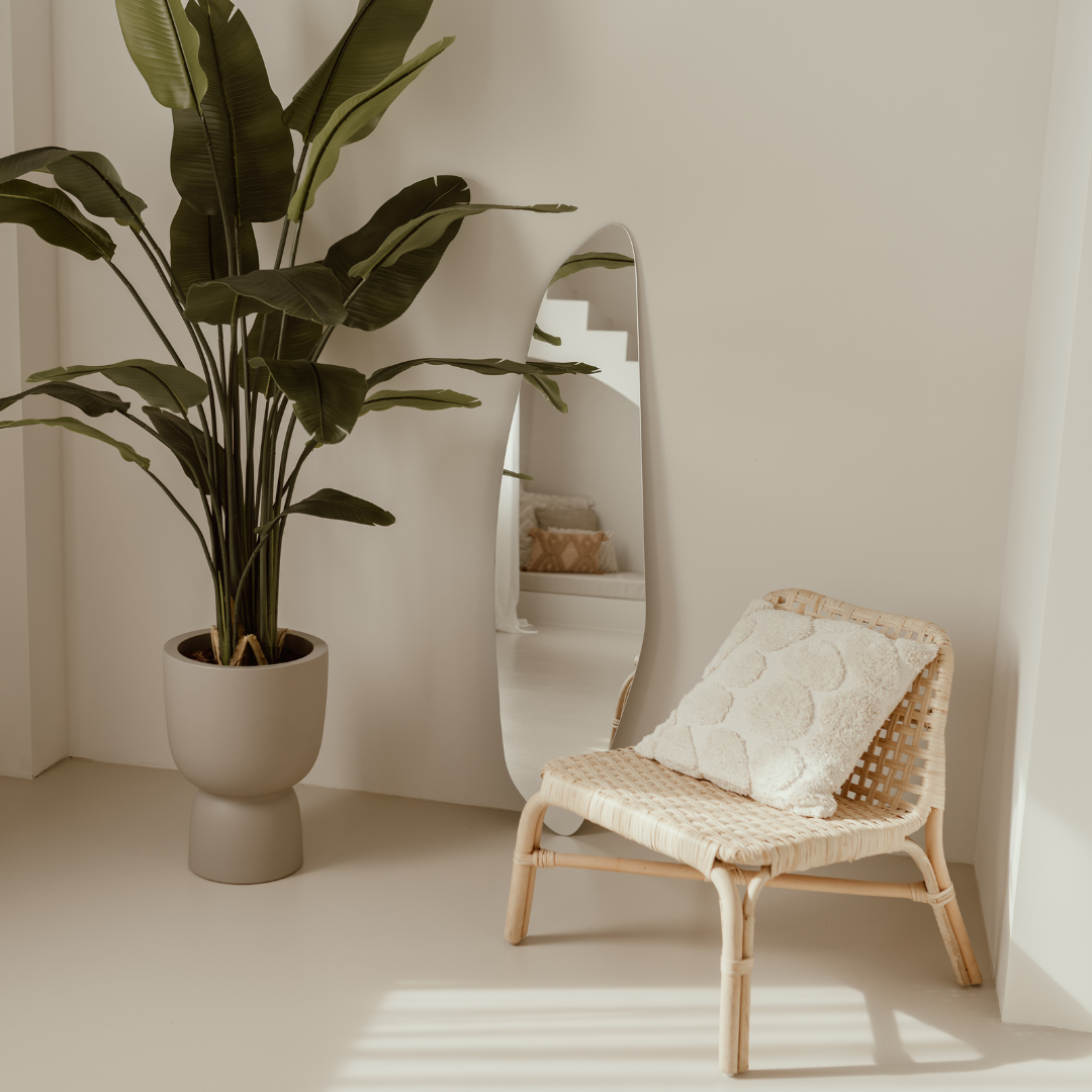 Asymmetrisk Spejl – 140 x 35 cm